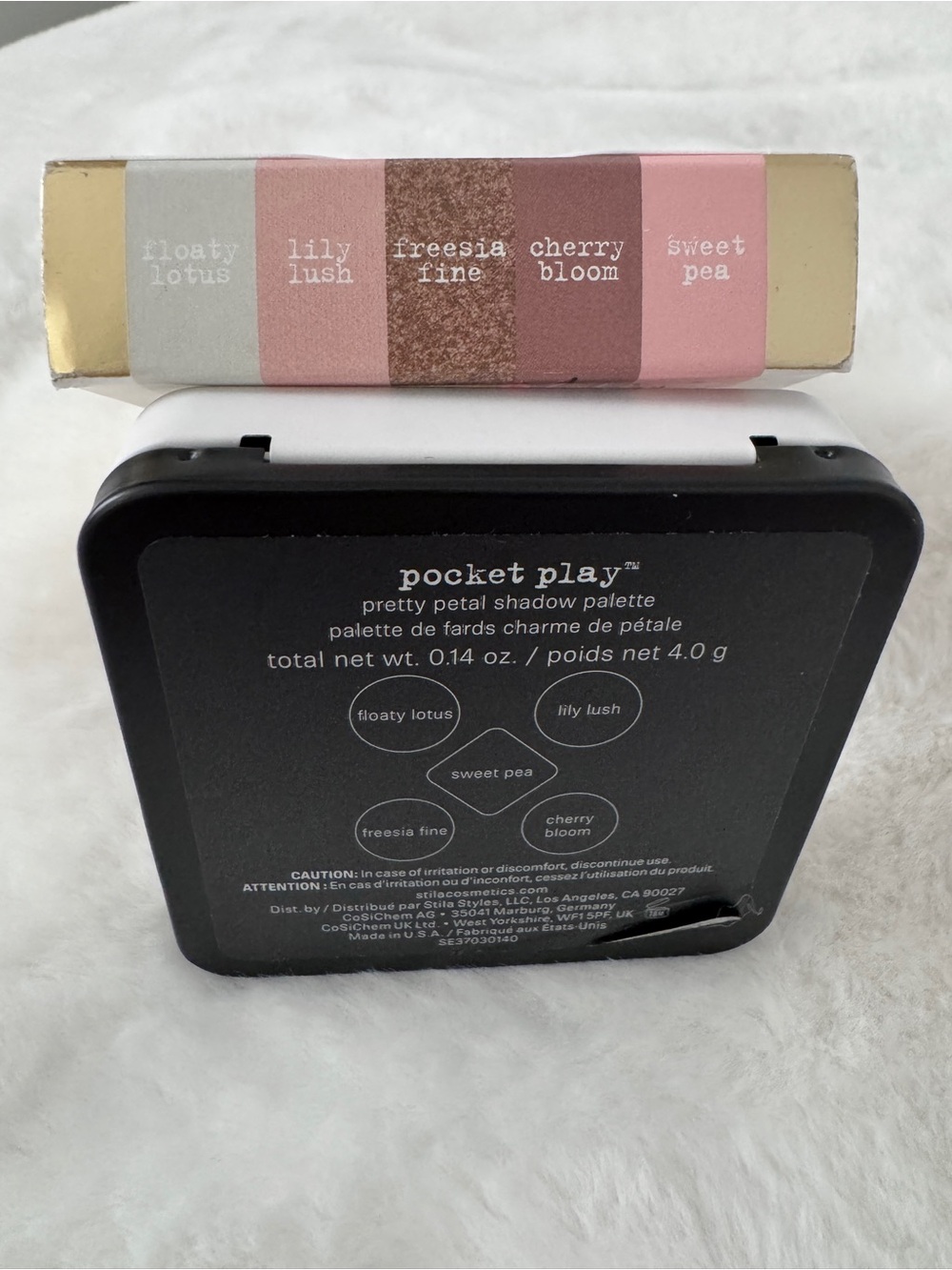 Stila Pocket Play Pretty Petal Eyeshadow Palette - NIB - Picture 4 of 6